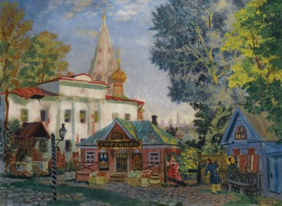 Eyalette, 1920 by Boris Mikhailovich Kustodiev