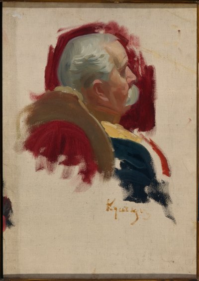 Portre de Peter Saburov (1835-1918), Rus diplomat (Peter Aleksandroviç Saburov