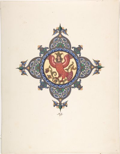 Firebird olarak Tsarevna, c. 1925 by Boris Vasilievich Zvorykin