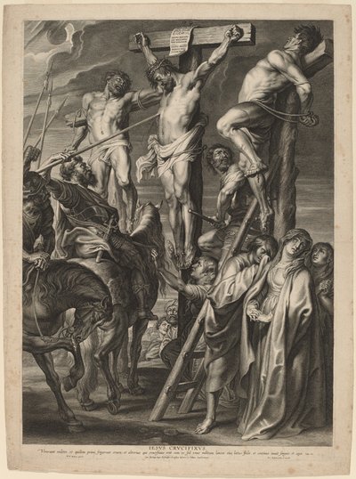 Mızrak Darbesi by Boëtius Adams Bolswert after Sir Peter Paul Rubens