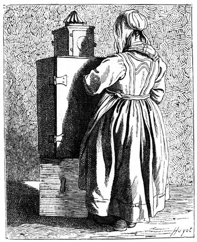 Sihirli Fener, 1737-1742. by Bouchardon