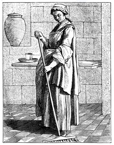 Bir Süpürücü, 1737-1742. by Bouchardon
