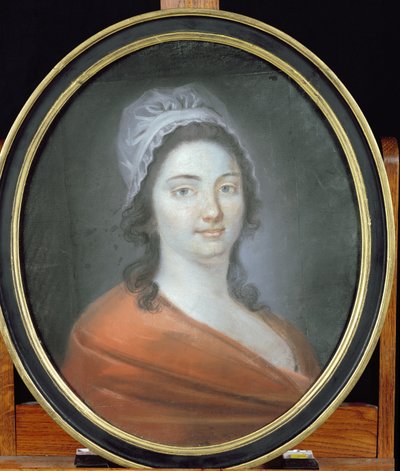 Charlotte Corday (1768-93) 1793 (kağıt üzerinde pastel) by Brars