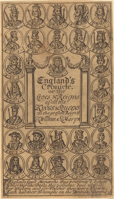 cephe parçası by British 17th Century