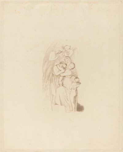 Kutsal Aile? Angels l.1 ile: Akıl Yürüyüşü by British 19th Century