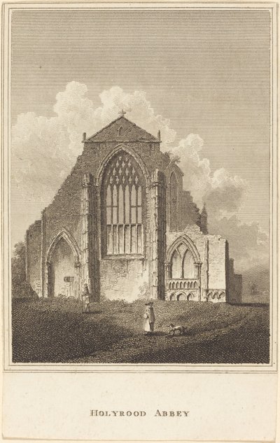 Holyrood Manastırı by British 19th Century