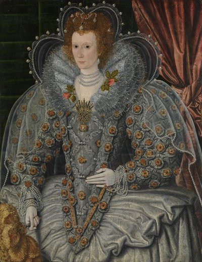 Bir Kadının Portresi, ca. 1600. by British Painter