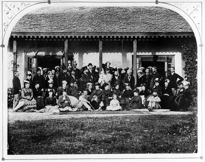 Grup - Hükümet Konağı, c.1871 by British Photographer