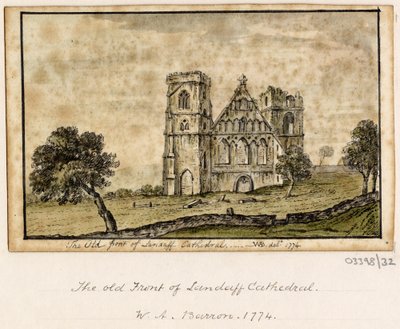 Bir dizi eskiz, Büyük Britanya, Kıta ve Amerika'dan görünümler 1772-1778 (suluboya) by British School