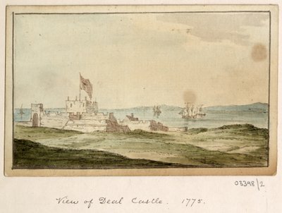 Bir dizi eskiz, Büyük Britanya, Kıta ve Amerika'dan görünümler 1772-1778 (suluboya) by British School