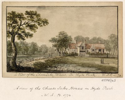 Bir dizi eskiz, Büyük Britanya, Kıta ve Amerika'dan görünümler 1772-1778 (suluboya) by British School