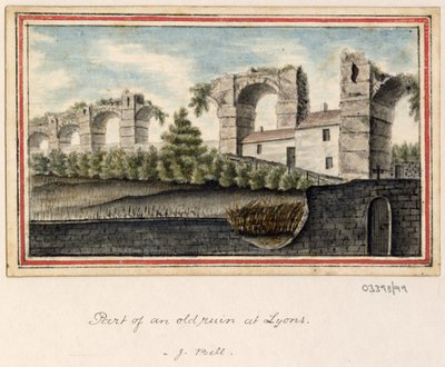 Bir dizi eskiz, Büyük Britanya, Kıta ve Amerika'dan görünümler 1772-1778 (suluboya) by British School
