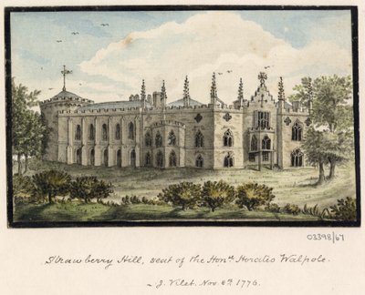 Bir dizi eskiz, Büyük Britanya, Kıta ve Amerika 1772-1778'den görünümler (suluboya) by British School