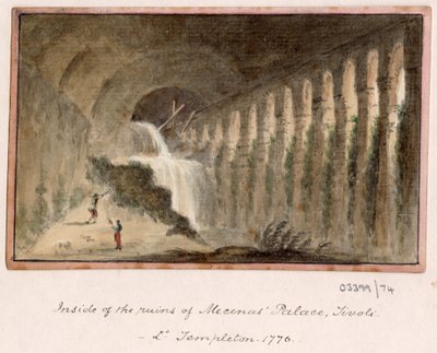 Bir dizi eskiz, Büyük Britanya, Kıta ve Amerika 1772-1778'deki görünümler (suluboya) by British School