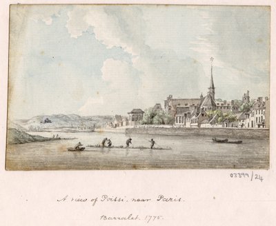 Bir dizi eskiz, Büyük Britanya, Kıta ve Amerika 1772-1778'deki görünümler (suluboya) by British School