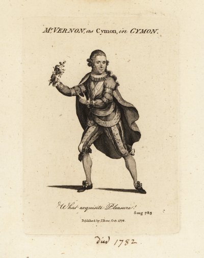 Bayan Joseph Vernon, Thomas Arne