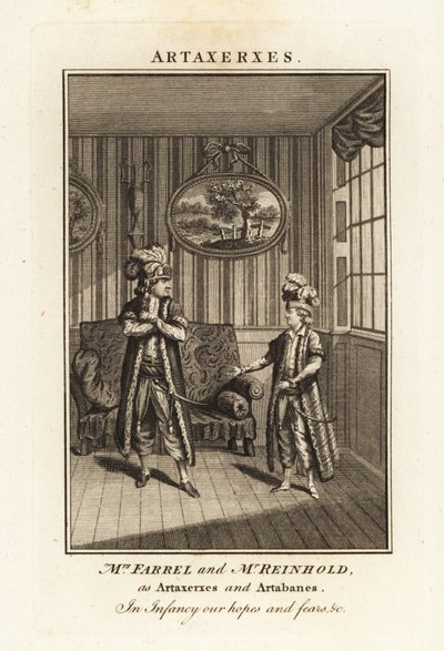 Bayan Margaret Farrel ve Bay Charles Frederick Reinhold, Thomas Arne