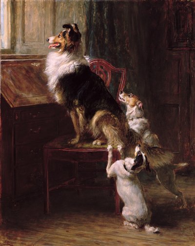 Ayrılmış Koltuk, 1901 by Briton Riviere