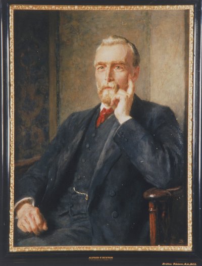 "Alfred Fowell Buxton", 1917. by Briton Riviere