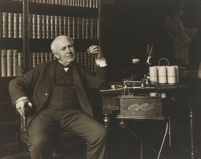 Thomas Alva Edison (1847-1931) by Brothers Pach