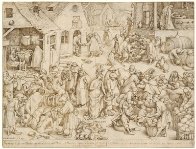 Caritas Hayır Kurumu, 1559 by Bruegel