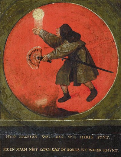 Komşularımın başarısı beni rahatsız ediyor. Güneşin suda parlamasını istemiyorum., 1558. by Bruegel