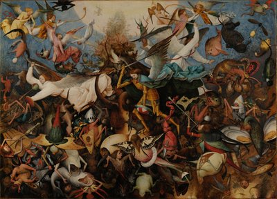 Asi Meleklerin Düşüşü, 1562 by Bruegel