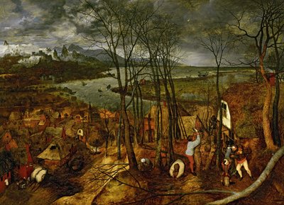 Kasvetli Gün Erken İlkbahar, 1565 by Bruegel