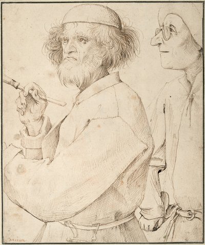 Ressam ve Alıcı, c. 1565 by Bruegel