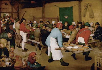 Köylü Düğünü, yaklaşık 1568 by Bruegel