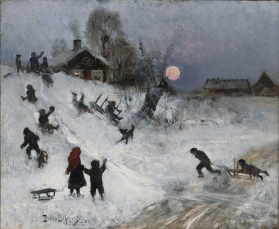 Kızak, 1882 by Bruno Andreas Liljefors