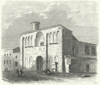 Ravenna'daki Büyük Theoderic Sarayı by Bruno Heinrich Strassberger