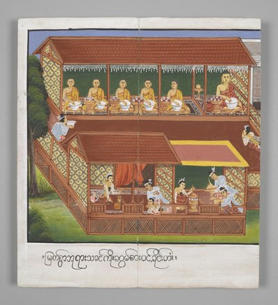 Veya. 13534, f.18, Kâseli Rahipler, Buda