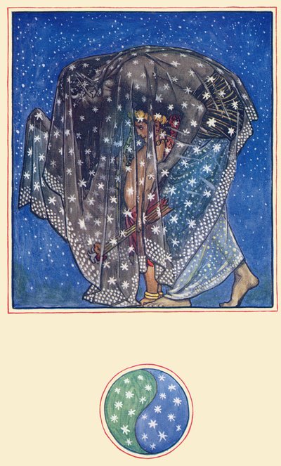 'Rüya: Zahir-U-Din', Kama Bahçesi'nden. by Byam Shaw