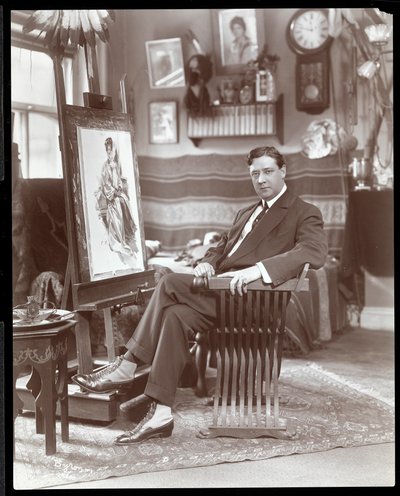 Bay Harrison Fisher, 1905 (gümüş jelatin baskı) by Byron Company