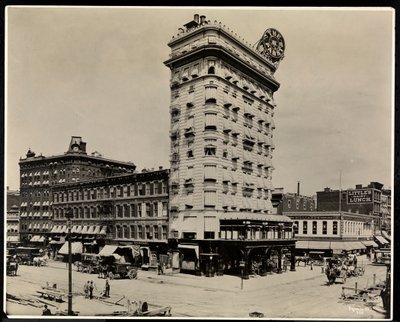 The Pabst Hotel, 42nd Street, Broadway ve 7th Avenue, New York, 1919 (gümüş jelatin baskı) by Byron Company