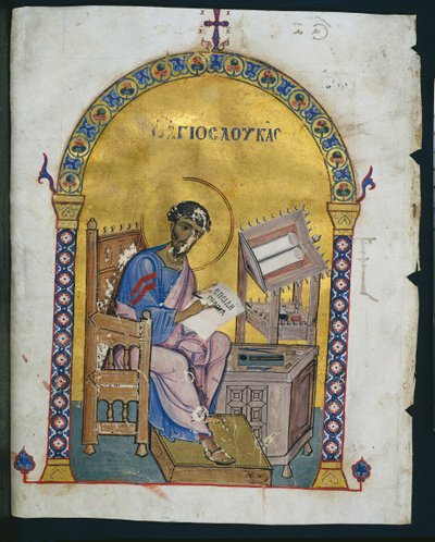 St. Luke ile Bir Lectionary