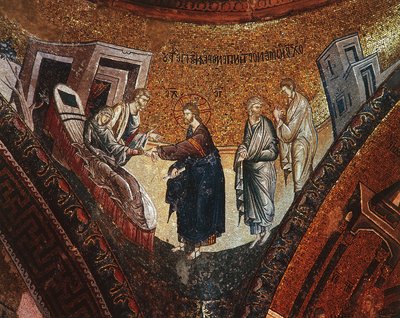 Bakirenin Ölümü (mozaik) by Byzantine Byzantine