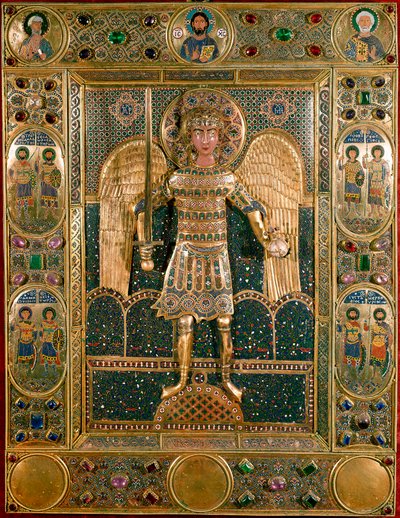 Bizans Sanatı: Başmelek Aziz Mikail Temsilinin Missal Decoree