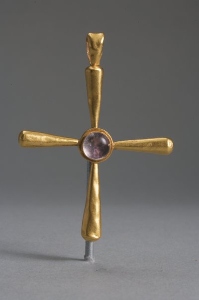 Çapraz (altın ve ametist) by Byzantine School