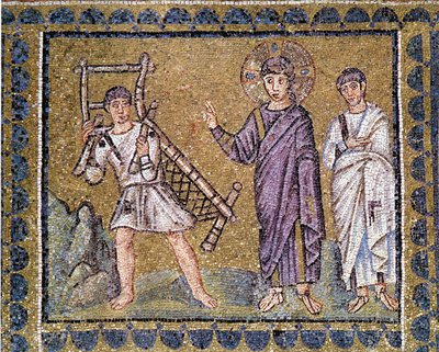 Felçli Guerison, Aziz Apollinar Kilisesi Ravenna Dokuzu (Sant