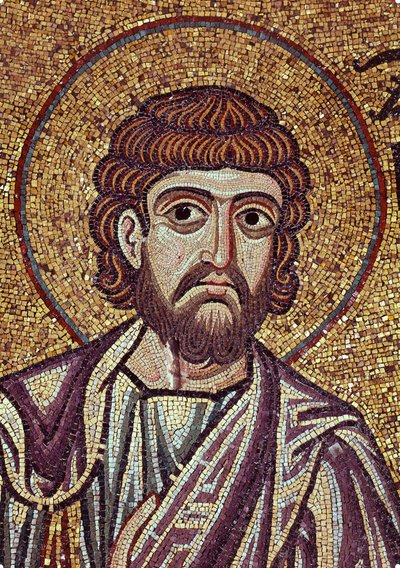 Peygamber Zekeriya (MÖ 6. yy). Bizanslı bir ustanın eseri, mozaik, Venedik