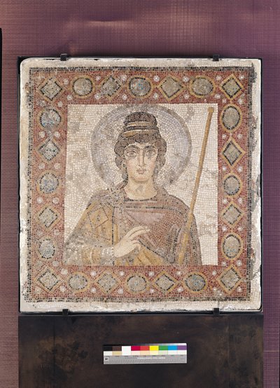 Kartaca Hanımı (mozaik) by Byzantine School