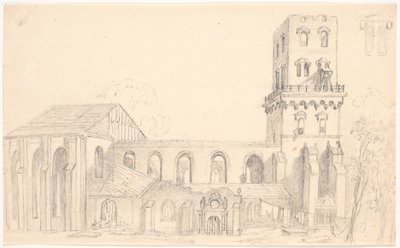 Nicolai Kilisesi, Kopenhag kalıntıları by C.A. Lorentzen