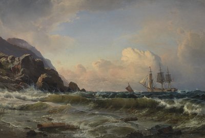 Norveç Sahil Şeridi by C.F. Sørensen