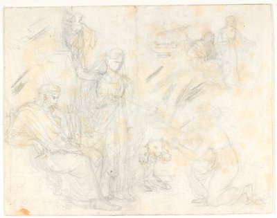 Psyche, Proserpina kavanozunu alır by C.G. Kratzenstein Stub