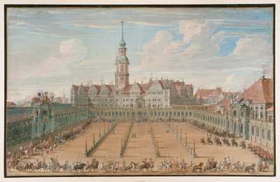 Bayanlar Ring Yarışları Geçit Töreni, Dresden by C.H. Fritzsche