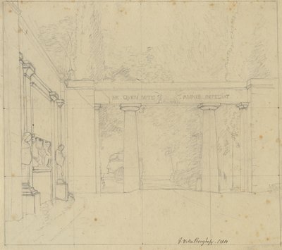 Porta Ægiziana, Roma ile Villa Borghese