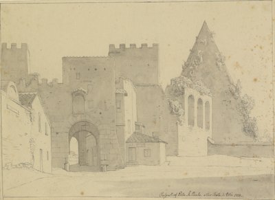 Porta S.Paolo ve Pyramid di Caio Cestio