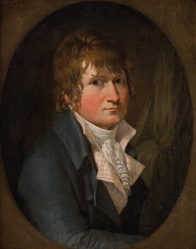 Otoportre by Christoffer Wilhelm Eckersberg